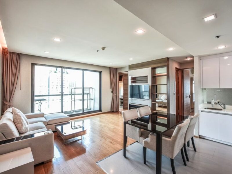 Modern 2-Bedroom Condo for Rent in Sathorn – Bright and Convenient Living in Bangkok