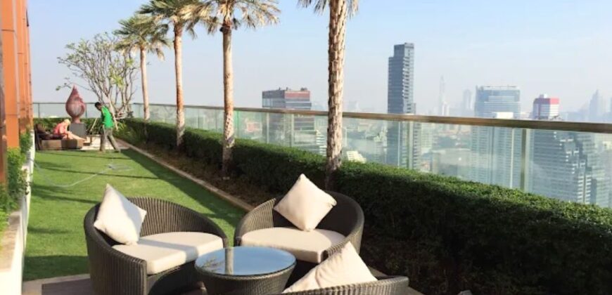 Modern 2-Bedroom Condo for Rent in Sathorn – Bright and Convenient Living in Bangkok