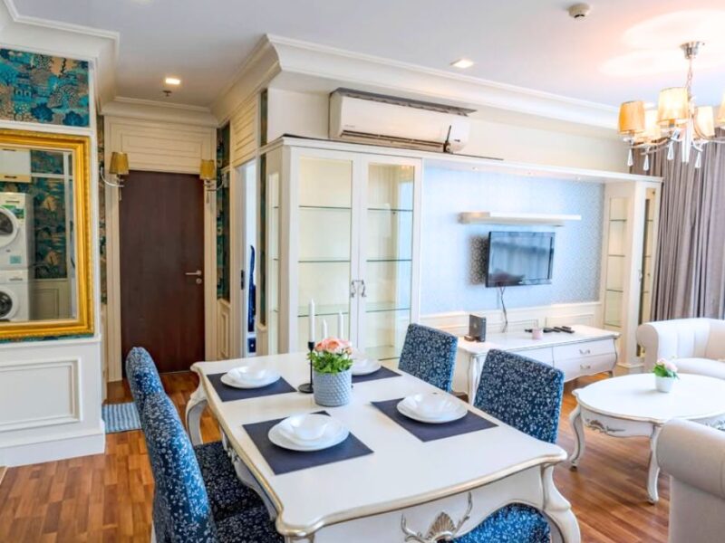 Luxury 2-Bedroom Condo for Rent at Le Luk Condo – BTS Phra Khanong Bangkok