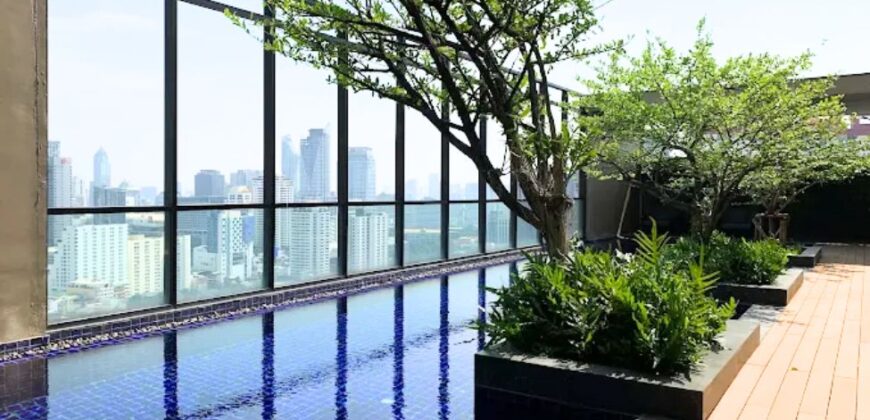 Condo for Rent Phayathai 1 bedroom, Natural Light Near BTS PhayaThai