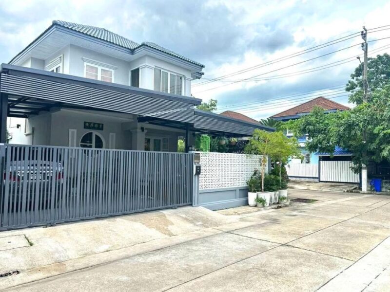 ขายบ้านเดี่ยว 2 ชั้น 3 ห้องนอน หลังมุม บ้านสวย ทำเลดี ขายถูก สุวินทวงศ์ มีนบุรี