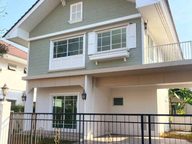 ขายบ้านเดี่ยว บ้านใหม่ 3 นอน 3 น้ำ 2 ชั้น หมู่บ้าน เพอร์เฟค เพลส วงแหวน-รามคำแหง 2