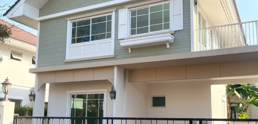 ขายบ้านเดี่ยว บ้านใหม่ 3 นอน 3 น้ำ 2 ชั้น หมู่บ้าน เพอร์เฟค เพลส วงแหวน-รามคำแหง 2