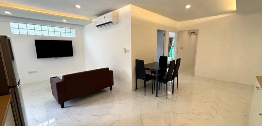 Condo for Rent at Sukhumvit 48 Garden floor with 2 Bedroom Wide Space Cheap Price