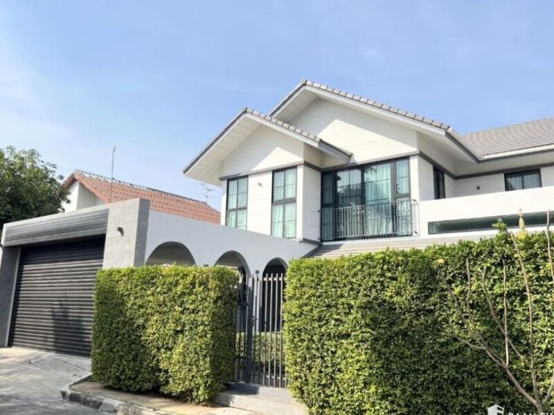 ขายบ้านเดี่ยว 2 ชั้น 60 ตรว. บ้านสวยราคาถูก เกษตร-นวมินทร์ ใกล้ทางด่วนและห้าง