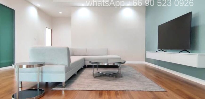 Pet-Friendly Low-Rise Condo for Rent | 3 Beds 3 Baths – 300 sq.m. ThongLor Bangkok