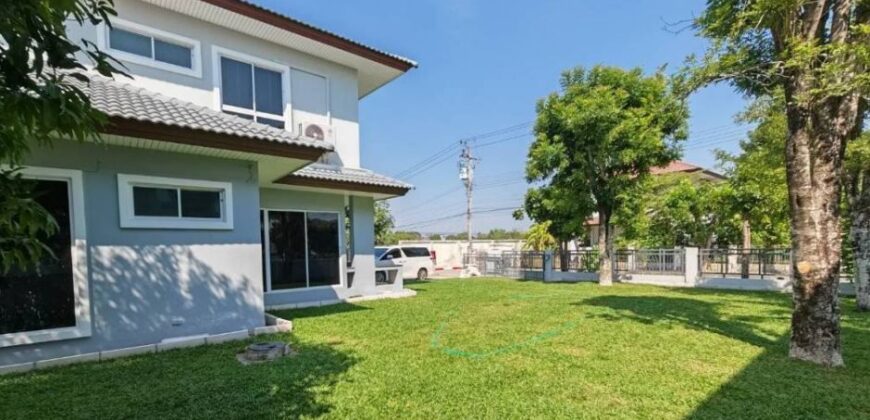 บ้านเดี่ยวสุดคุ้ม รีโนเวทใหม่ ใกล้สุวรรณภูมิ 4 ห้องนอน 152 ตร.วา บ้านน่าอยู่ บ้านหลังริม