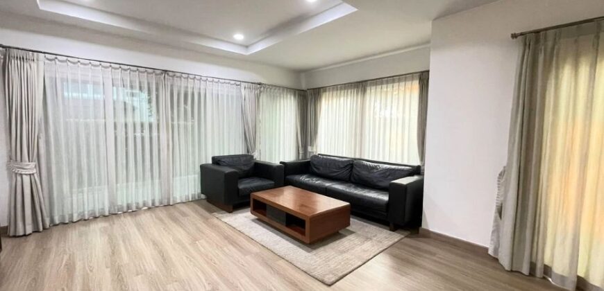 บ้านเดี่ยวหลังมุม 78 ตร.วา พร้อมสนามหญ้าใหญ่ ใจกลางกรุงเทพ