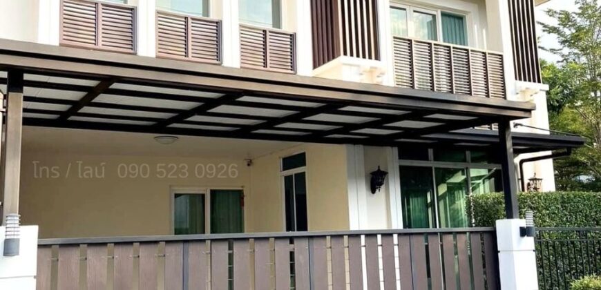 บ้านเดี่ยวหลังมุม 78 ตร.วา พร้อมสนามหญ้าใหญ่ ใจกลางกรุงเทพ