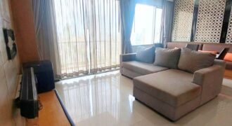 Modern 2-Bedroom Condo for Rent, wide balcony ideal for remote work, in Sathorn