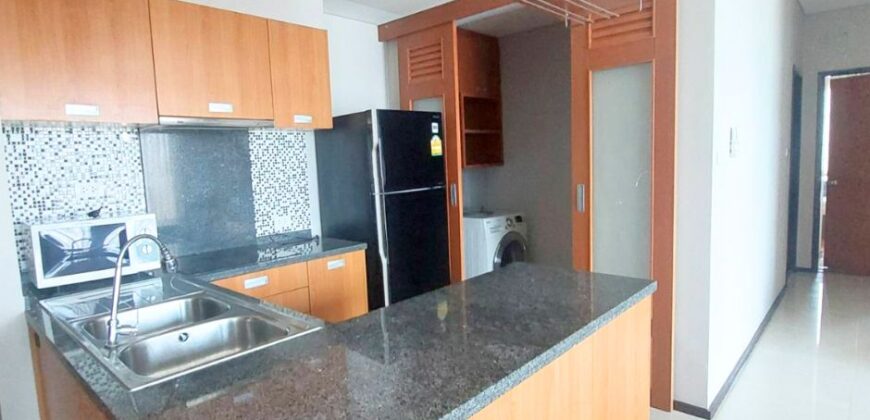 Modern 2-Bedroom Condo for Rent, wide balcony ideal for remote work, in Sathorn