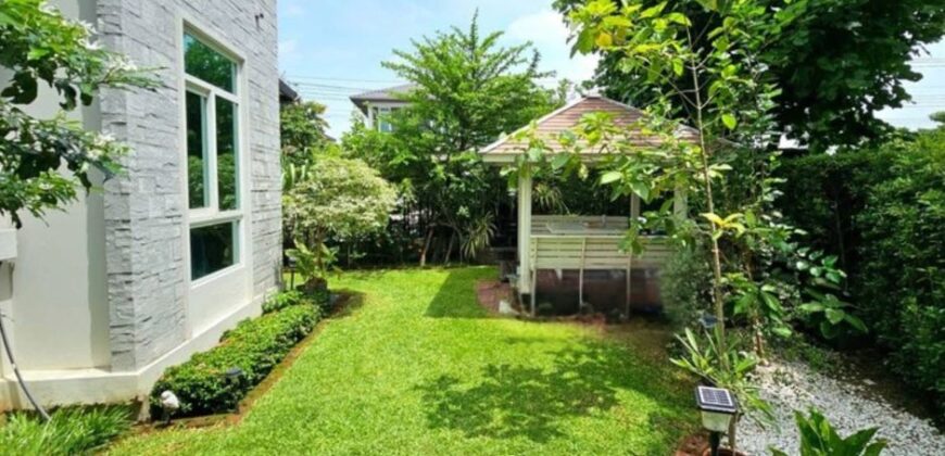บ้านเดี่ยวหลังมุม ทำเลทอง | มัณฑนา อ่อนนุช–วงแหวน 5 ใกล้วงแหวนกาญจนาภิเษก บ้านพร้อมอยู่