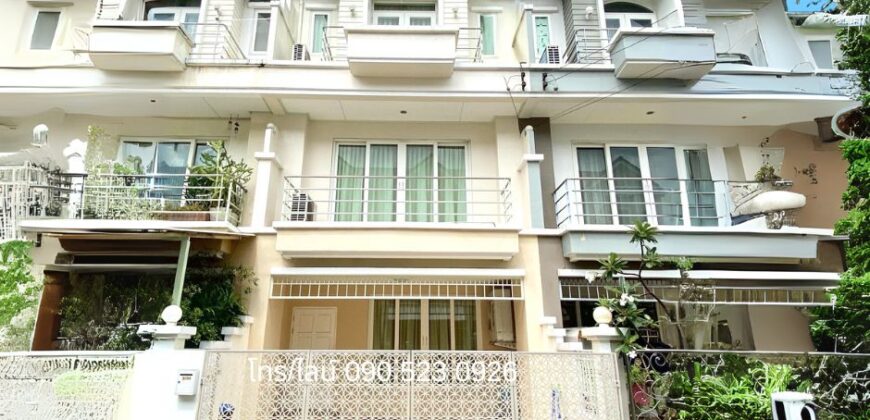 ขายทาวน์โฮม 3 ชั้น รามอินทรา45 ติด MRT สีชมพู ใกล้ตลาดนัดเลียบด่วน!