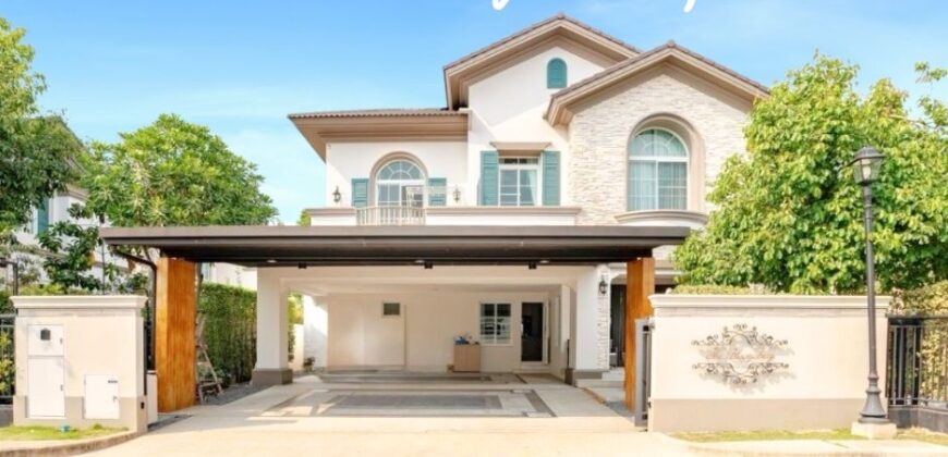 บ้านหรูเพื่อครอบครัว | แปลงมุม หันทิศใต้ จาก Land & Houses รามอินทรา-พหลโยธิน 50 | โซนสุขาภิบาล 5