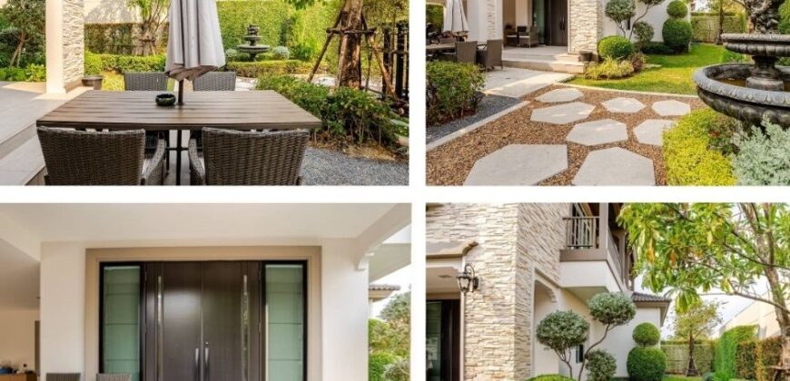 บ้านหรูเพื่อครอบครัว | แปลงมุม หันทิศใต้ จาก Land & Houses รามอินทรา-พหลโยธิน 50 | โซนสุขาภิบาล 5