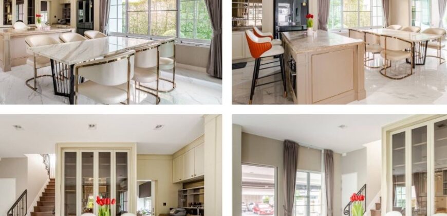 บ้านหรูเพื่อครอบครัว | แปลงมุม หันทิศใต้ จาก Land & Houses รามอินทรา-พหลโยธิน 50 | โซนสุขาภิบาล 5