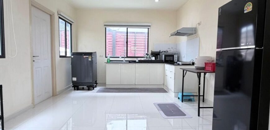 ขายบ้านเดี่ยว บางนา–สุวรรณภูมิ | กิ่งแก้ว | ติดถนนใหญ่ เฟอร์ครบ 9.9 ลบ.