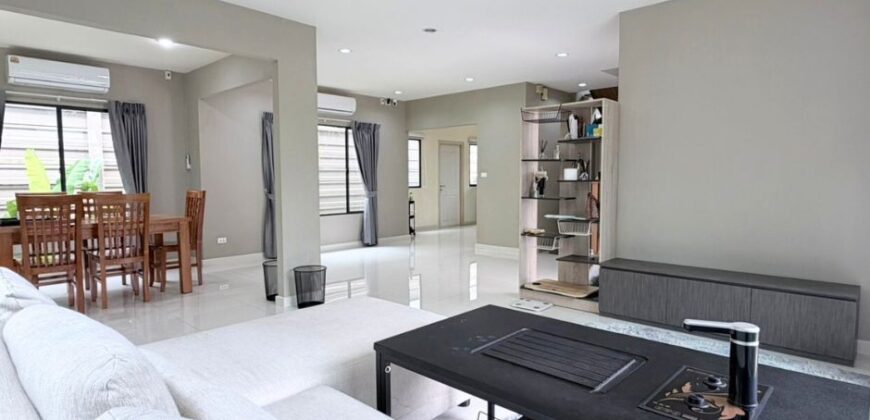 ขายบ้านเดี่ยว บางนา–สุวรรณภูมิ | กิ่งแก้ว | ติดถนนใหญ่ เฟอร์ครบ 9.9 ลบ.