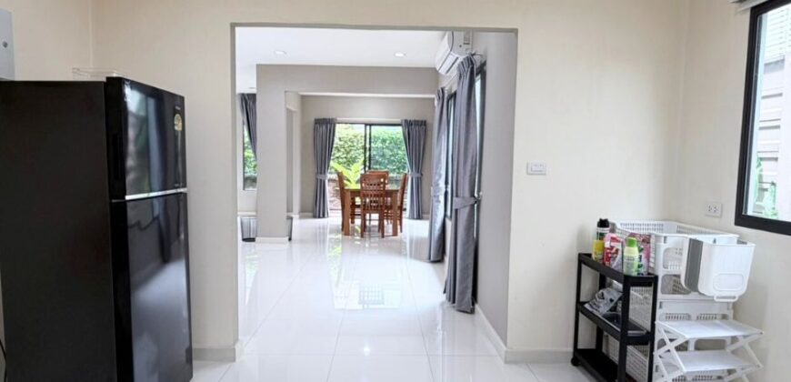 ขายบ้านเดี่ยว บางนา–สุวรรณภูมิ | กิ่งแก้ว | ติดถนนใหญ่ เฟอร์ครบ 9.9 ลบ.