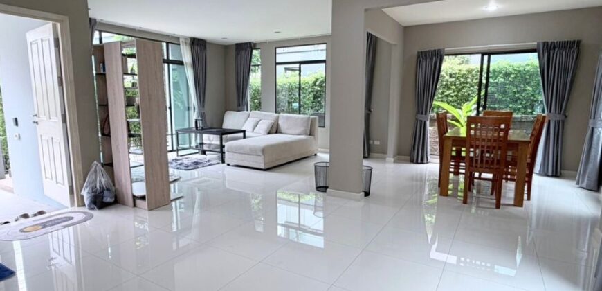 ขายบ้านเดี่ยว บางนา–สุวรรณภูมิ | กิ่งแก้ว | ติดถนนใหญ่ เฟอร์ครบ 9.9 ลบ.