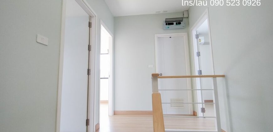 ขายทาวน์โฮม รีโนเวทแล้ว ถนนกาญจนาภิเษก ซอยกิ่งแก้ว 4 ห้องนอน 3.2 ล้าน ฟรีโอน