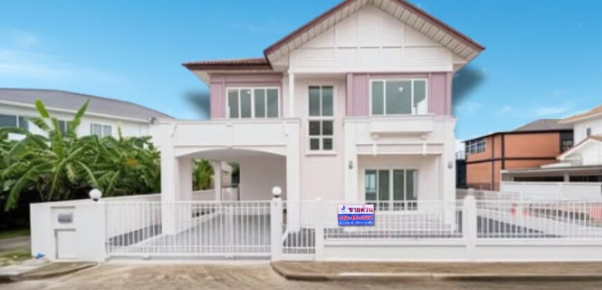 บ้านเดี่ยวหลังมุม เพอร์เฟค เพลส สุขุมวิท 77 ใกล้ Robinson ลาดกระบัง | ราคา 7.19 ล้าน | พร้อมอยู่ ทำเลดีมาก