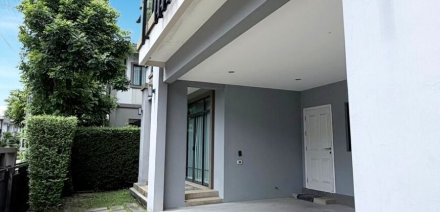 ขายบ้านเดี่ยว บางนา–สุวรรณภูมิ | กิ่งแก้ว | ติดถนนใหญ่ เฟอร์ครบ 9.9 ลบ.