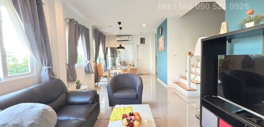 บ้านเดี่ยว ชวนชื่น พาร์ค อ่อนนุช–วงแหวน  ราคาเพียง 5.2 ล้านบาท | แปลงมุม | 4 ห้องนอน 3 ห้องน้ำ