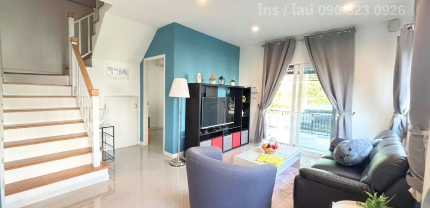 บ้านเดี่ยว ชวนชื่น พาร์ค อ่อนนุช–วงแหวน  ราคาเพียง 5.2 ล้านบาท | แปลงมุม | 4 ห้องนอน 3 ห้องน้ำ