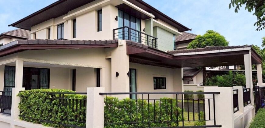 ขายบ้านเดี่ยวบางนา วงแหวน ที่ดินใหญ่ หน้าบ้านไม่ชนใคร ราคา 10.5 ล้าน